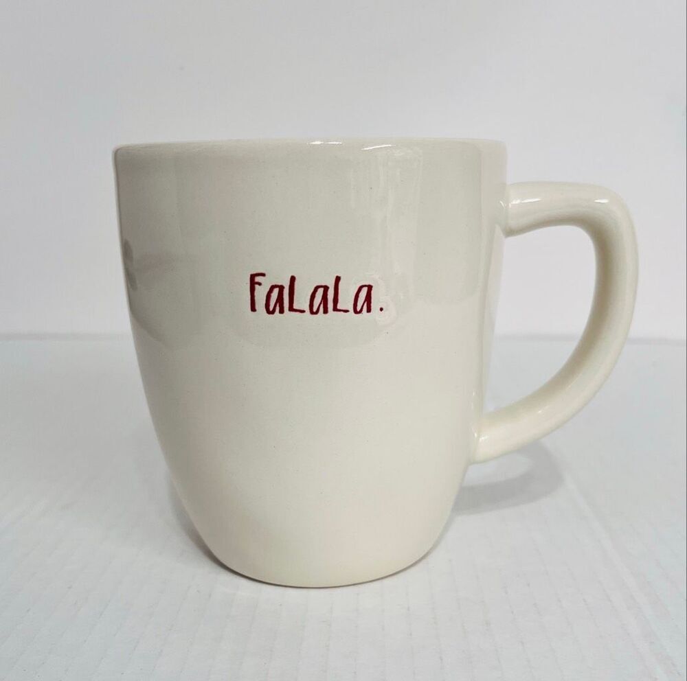 Rae Dunn FaLaLa. Mug   16 Ounce